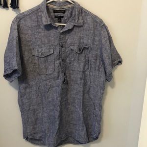 Banana republic men’s linen shirt